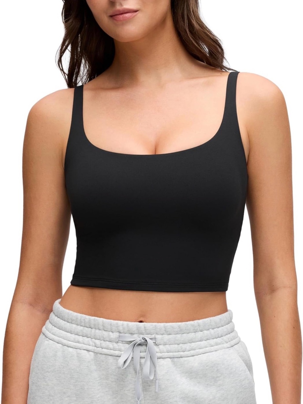 CRZ YOGA Butterluxe Soft Double Lined Cami Tank Top